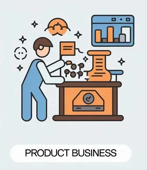 manufacturing business illustration