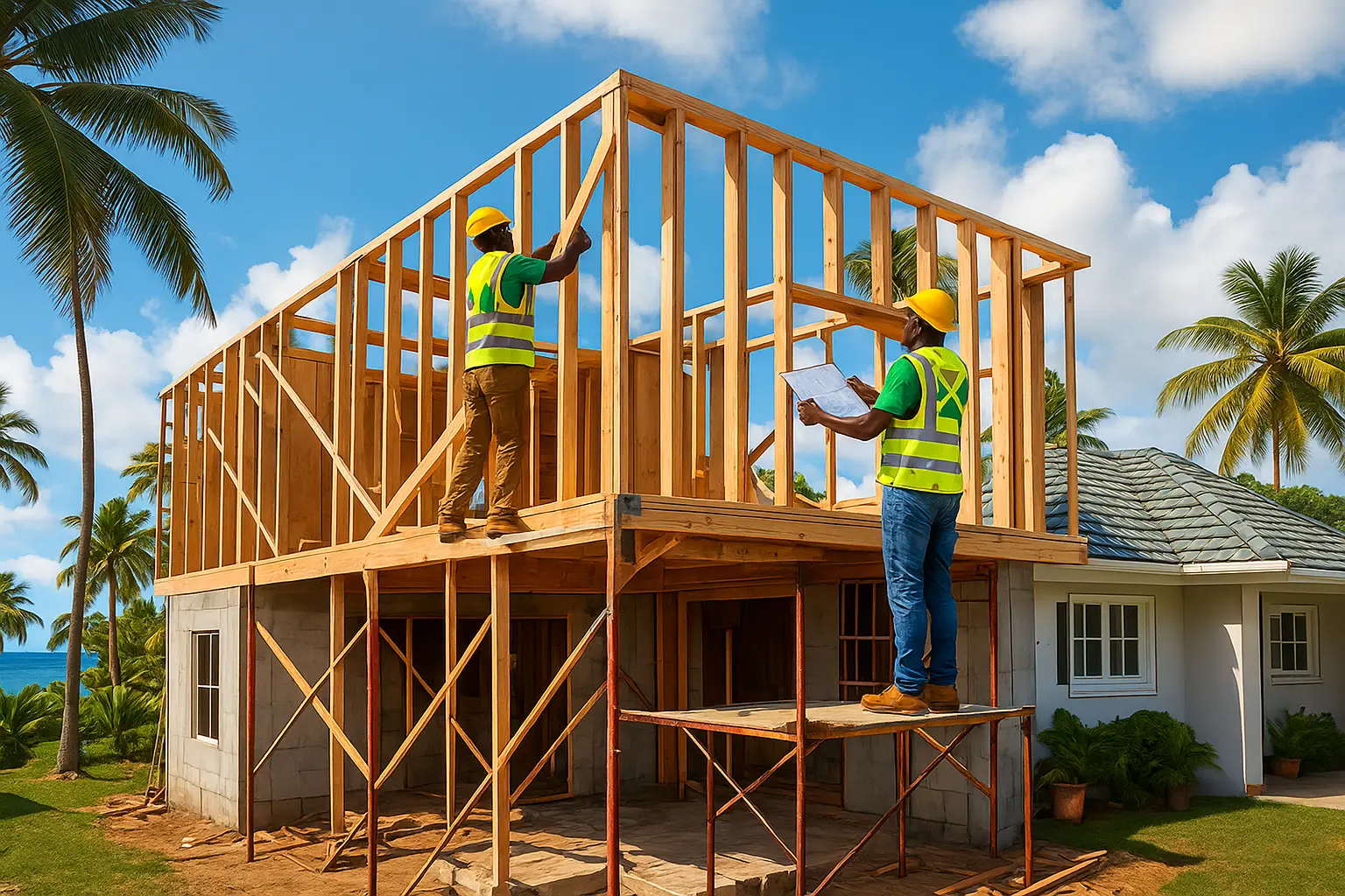 Room extensions, second stories, and structural additions.