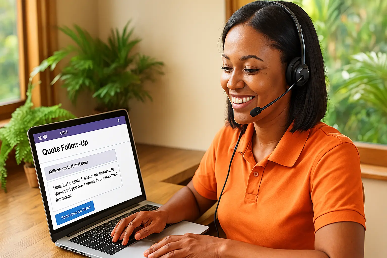 SupportCrewe dashboard showing contractor quote stages: Draft, Sent, Won, Closed