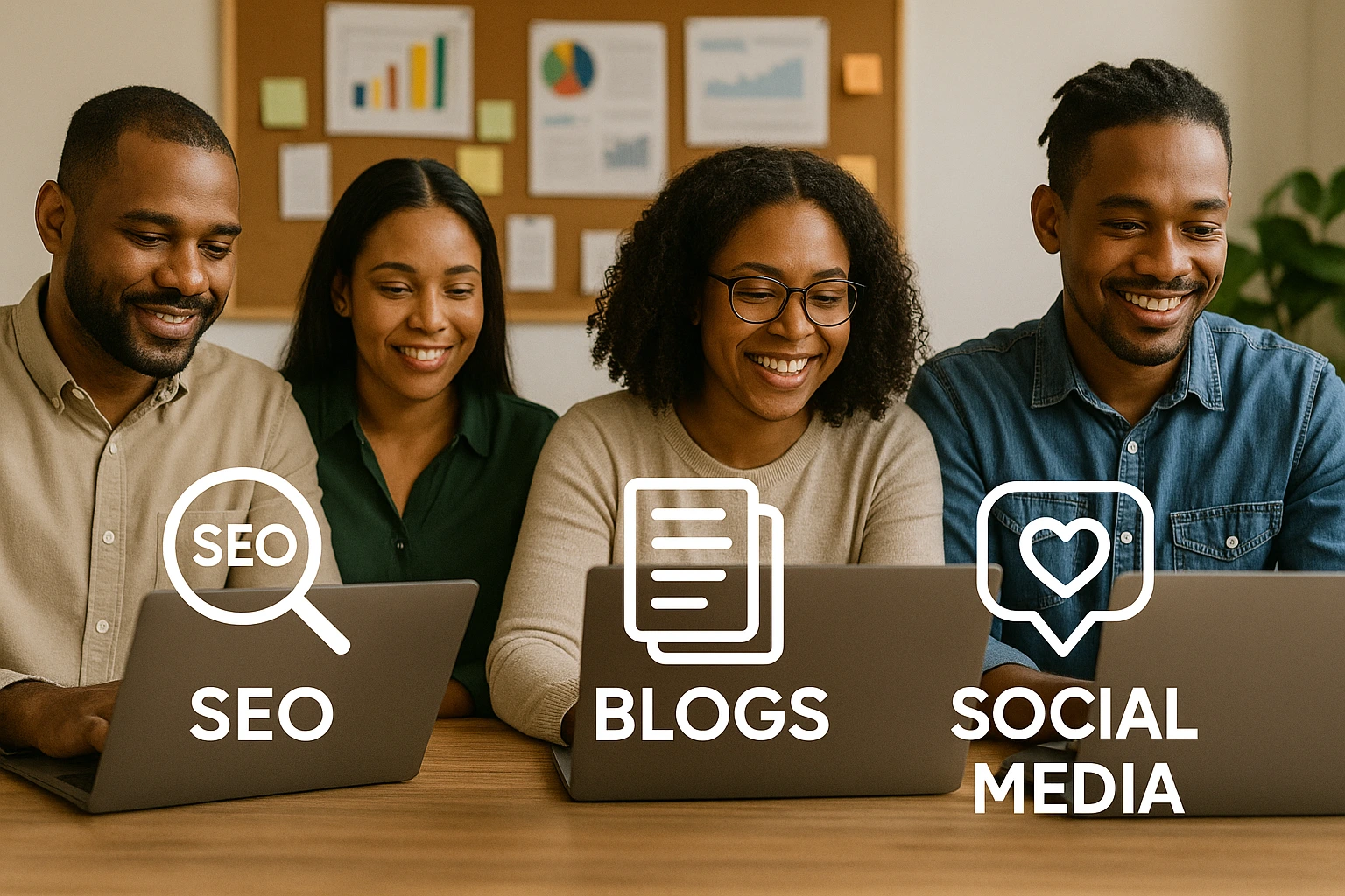 SupportCrewe remote team managing bi-weekly marketing for contractors.