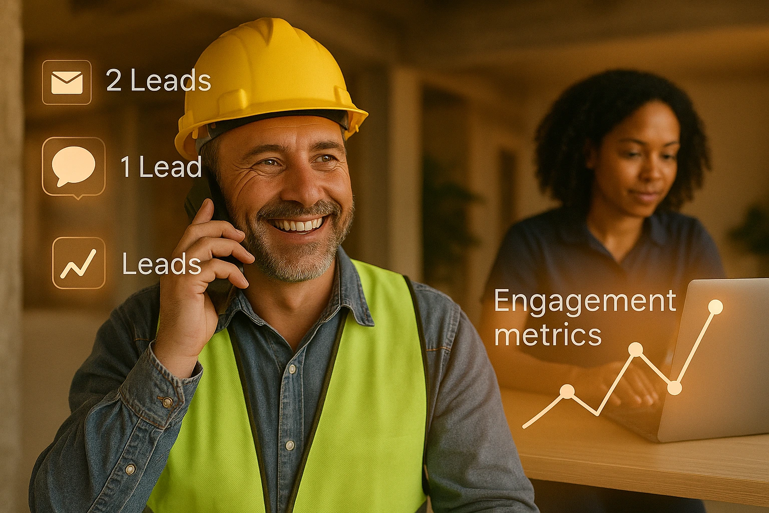 SupportCrewe turning contractor marketing content into real job leads.